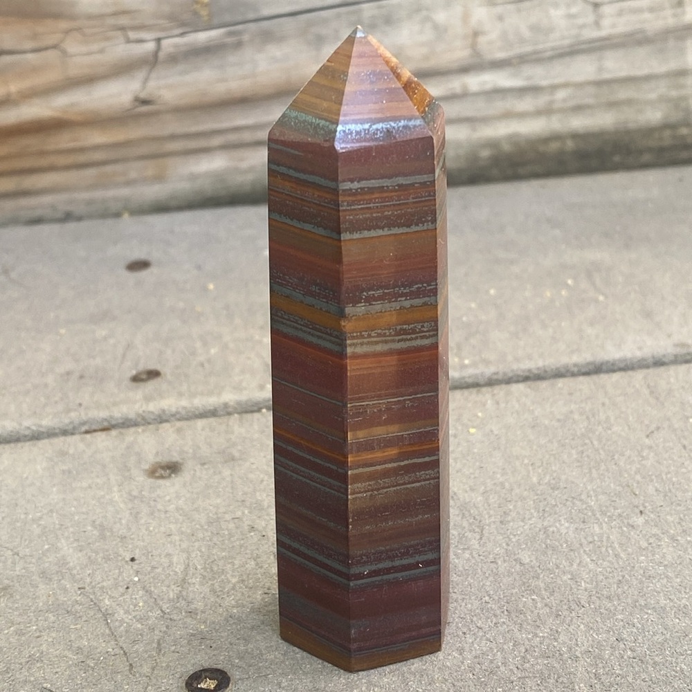 Tiger Iron Hexagonal Tower